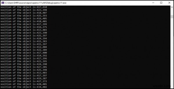 C++를 사용하여 OpenCV에서 색상을 추적하는 방법은 무엇입니까? 