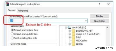 Windows에서 C++용 OpenCV를 설치하는 방법은 무엇입니까? 