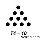 C++의 시리즈 1, 3, 6, 10… (삼각수)의 합 