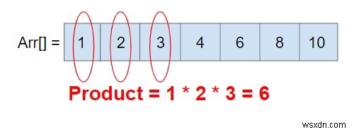 C++의 배열에 있는 모든 소수의 곱 