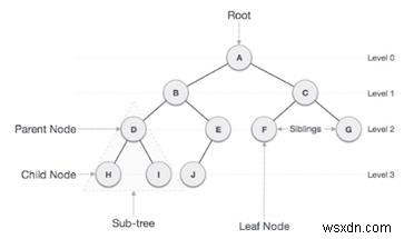 C++의 이진 트리(반복 및 재귀)에서 전체 노드 계산 