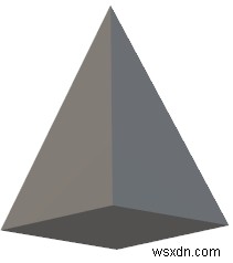 C++에서 피라미드의 볼륨을 위한 프로그램 