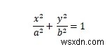 C++에서 타원에 내접할 수 있는 가장 큰 정사각형의 면적 