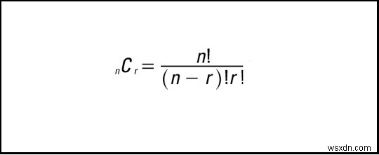 C++에서 조합 및 순열을 계산하는 방법은 무엇입니까? 