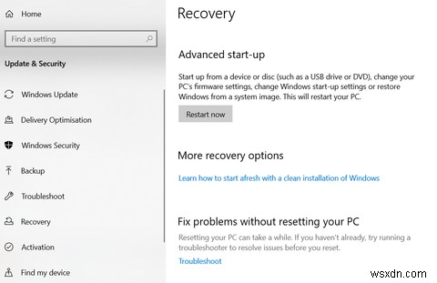 Windows 10에서 액세스할 수 없는 부팅 장치 오류를 수정하는 방법 