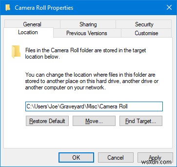 Windows 10에서 카메라 롤 및 저장된 사진 폴더를 삭제하는 방법 