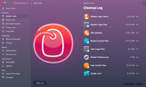 CleanMyMac X로 Mac을 최상의 상태로 유지 