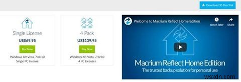 Macrium Reflect:무료 Windows 백업 도구 검토 