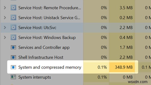 Windows 10에서 RAM 압축이 메모리 응답성을 향상시키는 방법 