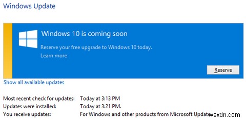 Windows 10 업그레이드 알림이 표시되지 않습니까? 활성화하는 방법은 다음과 같습니다. 