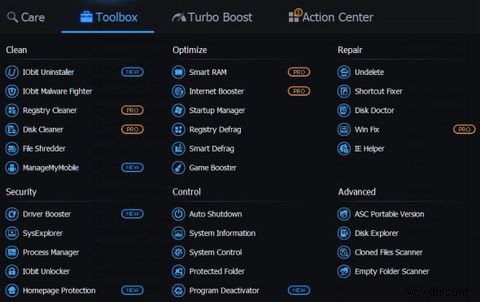 IObit Advanced SystemCare 7:탁월한 올인원 유틸리티 