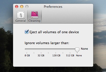 CleanMyDrive는 Mac 후 정리하므로 다음 작업을 수행할 필요가 없습니다. 