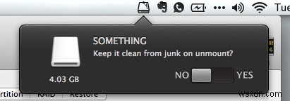 CleanMyDrive는 Mac 후 정리하므로 다음 작업을 수행할 필요가 없습니다. 