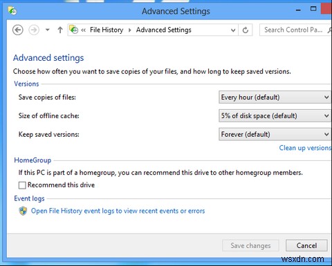 Windows 8에 타임머신 백업 기능이 내장되어 있다는 사실을 알고 계셨습니까? 