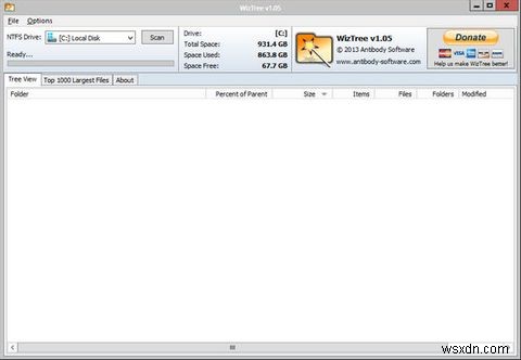 WizTree는 디스크 공간을 차지하는 요소를 찾는 데 도움을 줄 수 있습니다. [Windows] 