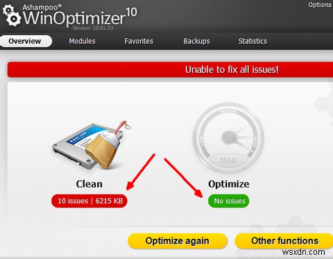 WinOptimizer로 더 나은 성능을 위해 컴퓨터 청소 및 최적화 