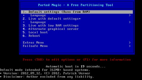 Parted Magic:하나의 라이브 CD에 담긴 완벽한 하드 드라이브 도구 상자 