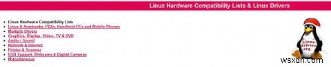 하드웨어가 Linux에서 지원되는지 확인하는 상위 3개 웹사이트 