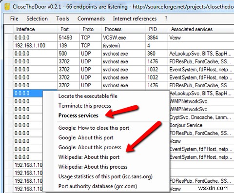 CloseTheDoor를 사용하여 PC에 대한 원치 않는 연결 종료 