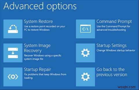 Windows 복구 환경이란 무엇이며 어떻게 작동합니까? 