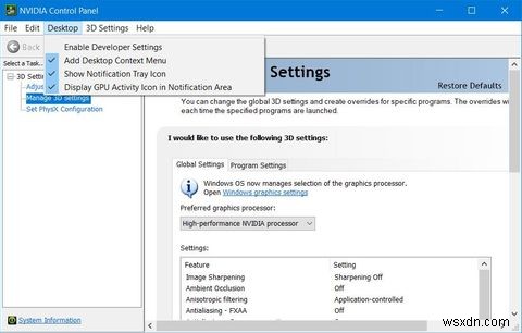 Windows 11 및 10에서 누락된 NVIDIA 제어판을 수정하는 방법 