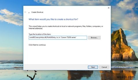 Windows 10에서 프린터 바로 가기를 만드는 방법 