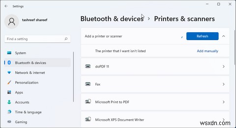 Windows 11/10에서 누락된 PDF로 인쇄 기능을 수정하는 방법 