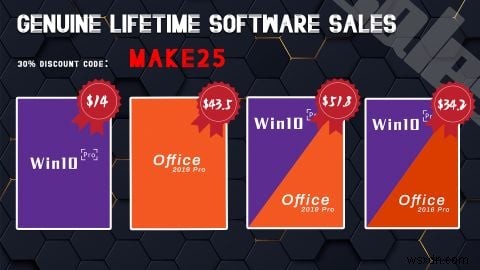 $15 Windows 10 및 $28 Microsoft Office 평생 라이선스 획득:2월 세일에서 91% 할인 