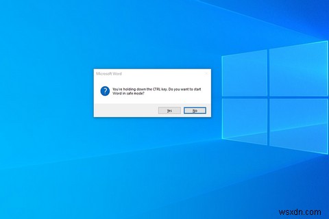 Windows의 Microsoft Word 안전 모드에 대해 알아야 할 모든 것 