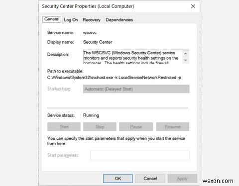Windows 보안 센터가 시작되지 않습니까? 해결 방법은 다음과 같습니다. 