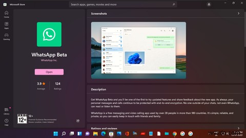 Windows 10 및 11용 WhatsApp 기본 앱을 설치하고 시도하는 방법 