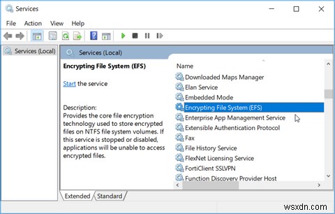 Windows 암호화 파일 시스템(EFS)이란 무엇이며 어떻게 활성화 또는 비활성화합니까? 