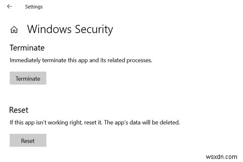 시작되지 않거나 충돌하는 Windows 보안 앱을 수정하는 방법 
