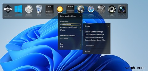 Windows 10 및 11에 Mac 스타일 Dock을 추가하는 방법 