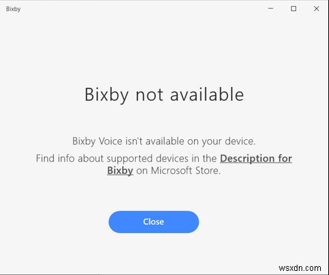 Windows용 Samsung Bixby 사용 가능:알아야 할 사항 