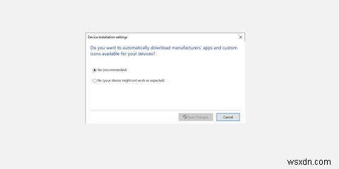 Windows 10에서 드라이버 업데이트에 대한 제어권 되찾기 