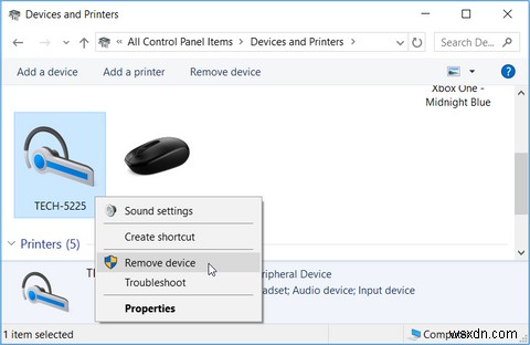 Windows에서 문제가 있는 Bluetooth 장치를 제거하는 7가지 방법 