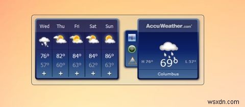 Windows를 위한 7가지 최고의 날씨 위젯 