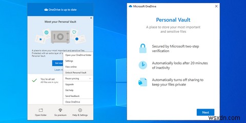 OneDrive에서 누락된 Personal Vault를 수정하는 방법 