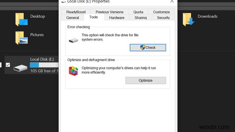 Windows 10에서 CHKDSK를 실행하는 방법 