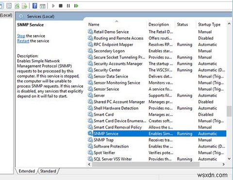 Windows 10에서 SNMP를 설치 및 구성하는 방법 