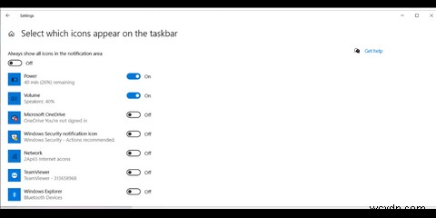 작업 표시줄에 앱 아이콘이 표시되지 않는 Windows 10을 수정하는 방법 