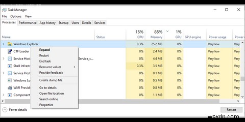 작업 표시줄에 앱 아이콘이 표시되지 않는 Windows 10을 수정하는 방법 