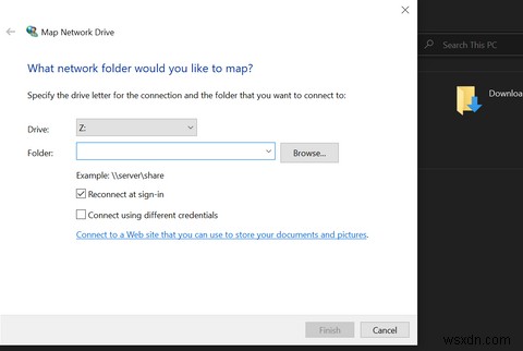 쉬운 액세스를 위해 Windows 10에서 네트워크 드라이브를 매핑하는 방법 