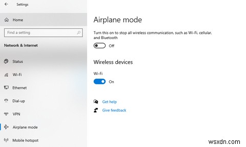 비행기 모드에서 Windows 10이 멈추는 문제를 해결하는 6가지 방법 