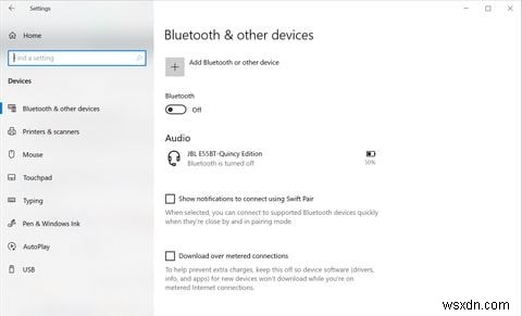 Windows 10에서 블루투스를 끄는 방법 