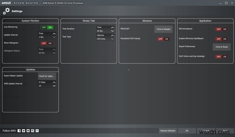 Ryzen Master를 사용하여 Windows PC를 오버클럭하고 모니터링하는 방법 