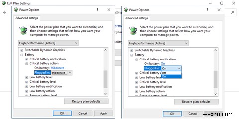 Windows 10 배터리 부족 알림이 표시되지 않을 때 수정하는 5가지 방법 