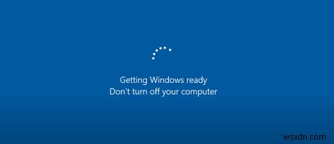 Windows 업데이트 중에 PC를 끄면 어떻게 됩니까? 