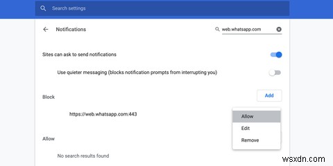 Windows 10에서 WhatsApp 웹 및 바탕 화면 알림을 수정하는 방법 